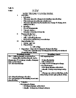Giáo án Sinh học 6 - Tiết 63: Nấm - Mốc trắng và nấm rơm