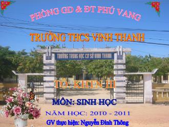 Bài giảng Sinh học 7 - Bài 37: Ếch đồng - Nguyễn Đình Thông