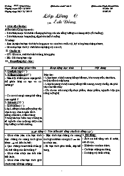 Giáo án môn Sinh học 7 - Chương trình học kỳ II - Năm học 2010-2011