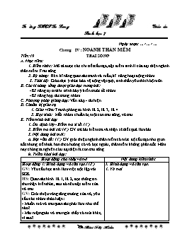 Giáo án môn Sinh học Lớp 7 - Tiết 19 đến 24