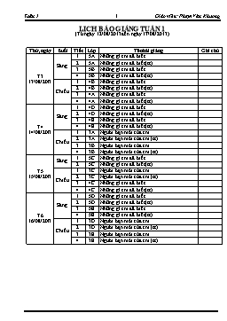 Giáo án Tin học Lớp 5 - Tuần 1 - Năm học 2013-2014