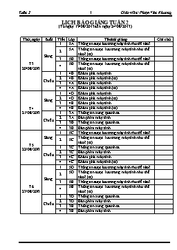 Giáo án Tin học Lớp 5 - Tuần 2 - Năm học 2013-2014