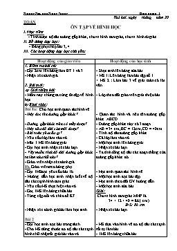 Giáo án điện tử Lớp 3 - Tuần 3