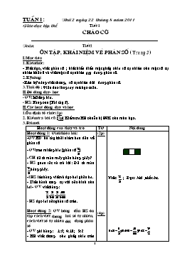 Giáo án điện tử Lớp 5 - Tuần 1 - Năm học 2011-2012