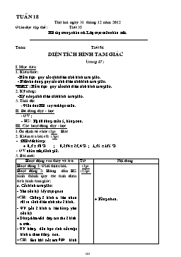 Giáo án điện tử Lớp 5 - Tuần 18