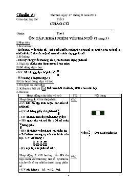 Giáo án điện tử Lớp 5 - Tuần 1