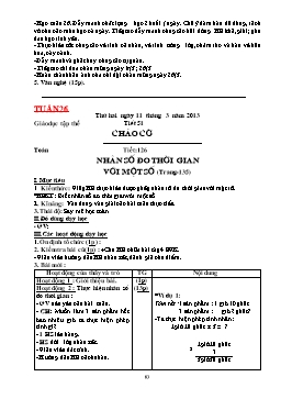 Giáo án điện tử Lớp 5 - Tuần 26