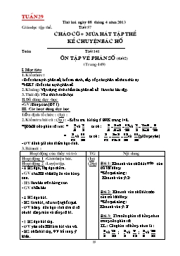 Giáo án điện tử Lớp 5 - Tuần 29