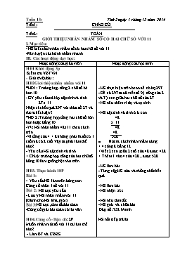 Giáo án điện tử Khối 4 - Tuần 13