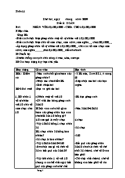 Giáo án điện tử Khối 4 - Tuần 1