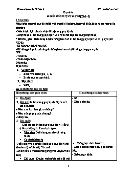 Giáo án điện tử Lớp 1 - Tuần 24