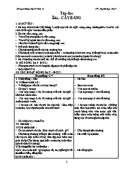 Giáo án điện tử Lớp 1 - Tuần 33