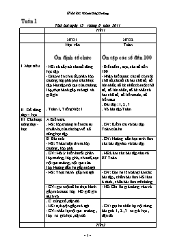 Giáo án điện tử Lớp 2 - Đinh Thị Trăng (Quyển 1)