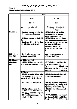 Giáo án điện tử Lớp 2 - Đinh Thị Trăng (Quyển 2)