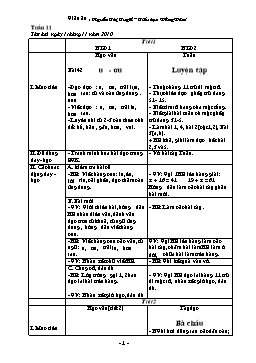 Giáo án điện tử Lớp 2 - Đinh Thị Trăng (Quyển 3)