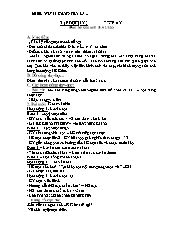 Giáo án điện tử Lớp 2 - Tuần 34