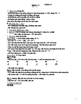 Giáo án điện tử Lớp 2 - Tuần 4