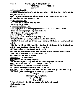 Giáo án điện tử Lớp 2 - Tuần 8