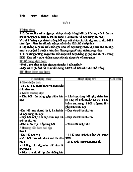 Giáo án điện tử Lớp 4 - Tuần 10