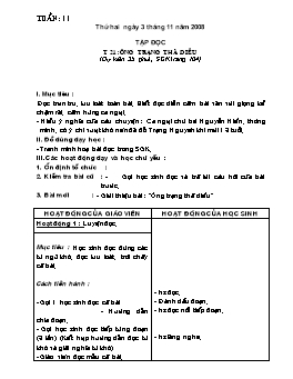 Giáo án điện tử Lớp 4 - Tuần 11 (Chuẩn kiến thức)