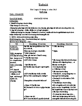 Giáo án điện tử Lớp 4 - Tuần 14 - Phạm Hoàng Mai