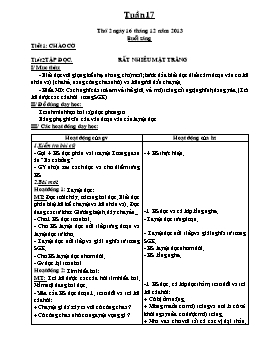 Giáo án điện tử Lớp 4 - Tuần 17 - Phạm Hoàng Mai