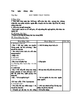 Giáo án điện tử Lớp 4 - Tuần 17