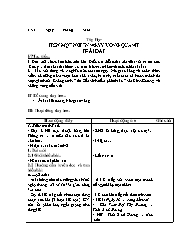 Giáo án điện tử Lớp 4 - Tuần 30