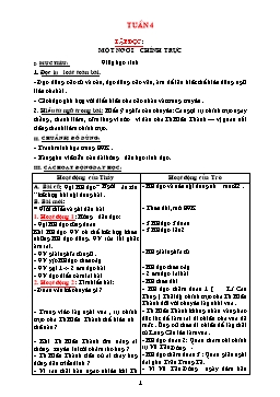 Giáo án điện tử Lớp 4 - Tuần 4 đến tuần 35