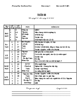 Giáo án điện tử Lớp 4 - Tuần 8 - Huỳnh Thị Hằng