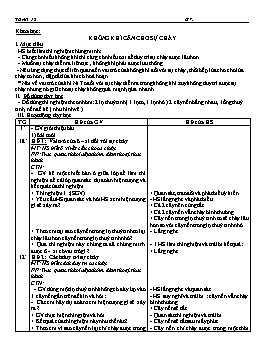 Giáo án môn Đạo đức Lớp 4 - Tuần 18 - Bài: Không khí cần cho sự cháy