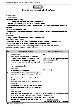 Giáo án môn Khoa học, Địa lí, Lịch sử Lớp 4 - Tuần 10 - Đặng Thị Hồng Anh