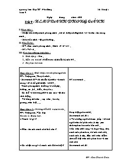 Giáo án môn Mĩ thuật Lớp 1 - Bài 9: Xem tranh phong cảnh - Cao Thanh Trúc