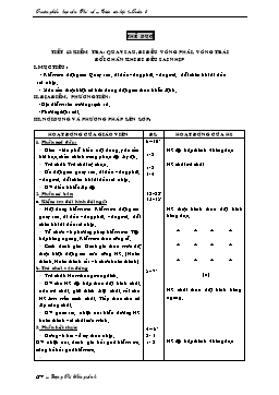 Giáo án môn Thể dục Lớp 4 - Tuần 8 - Đặng Thị Hồng Anh