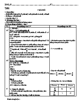 Giáo án môn Toán Lớp 4 - Tuần 20 (Phần 1)