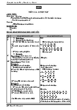 Giáo án môn Toán Lớp 4 - Tuần 24 - Đặng Thị Hồng Anh