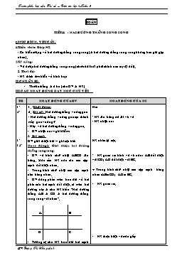 Giáo án môn Toán Lớp 4 - Tuần 9 - Đặng Thị Hồng Anh