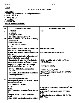 Giáo án Toán Lớp 4 - Tuần 17 (Phần 2)