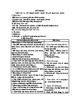 Giáo án buổi Chiều Lớp 5 - Tuần 24