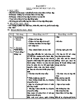 Giáo án dạy học Lớp 2 - Tuần 10 (Bản đẹp)