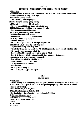 Giáo án dạy học Lớp 2 - Tuần 15 (Chuẩn kiến thức)