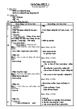 Giáo án điện tử buổi chiều Lớp 2 - Tuần 16