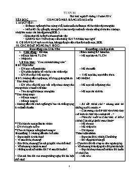 Giáo án điện tử Lớp 2 - Tuần 16 - Năm 2014