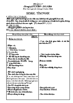 Giáo án điện tử Lớp 2 - Tuần 17 đến tuần 20 - Năm học 2014-2015