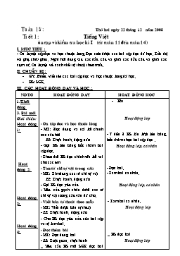 Giáo án điện tử Lớp 2 - Tuần 18 - Hoàng Tiến Thưởng