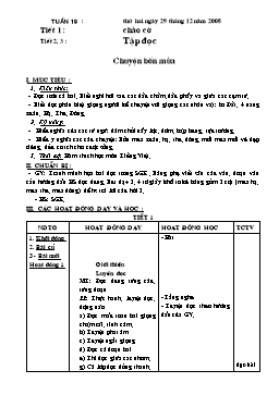 Giáo án điện tử Lớp 2 - Tuần 19 - Hoàng Tiến Thưởng