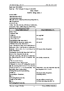 Giáo án điện tử Lớp 2 - Tuần 20 - Nguyễn Thị Hiền