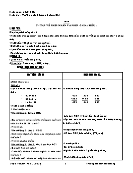 Giáo án điện tử Lớp 2 - Tuần 34 - Phạm Thị Bích Vân