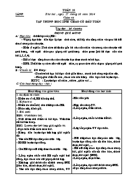 Giáo án điện tử Lớp 3 - Tuần 10 - Năm học 2014-2015