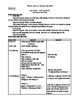 Giáo án điện tử Lớp 3 - Tuần 10 - Nguyễn Hiền Lương